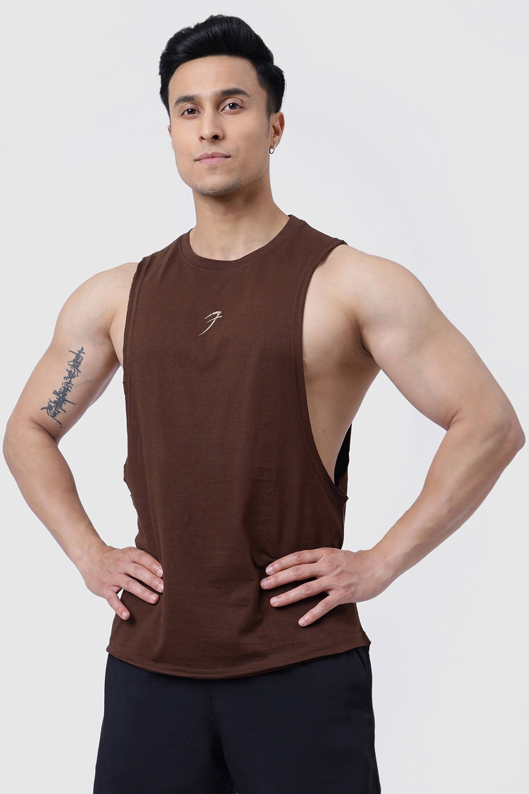 Drift Deep Arm Tank Coffee | Fuaark at Broadway