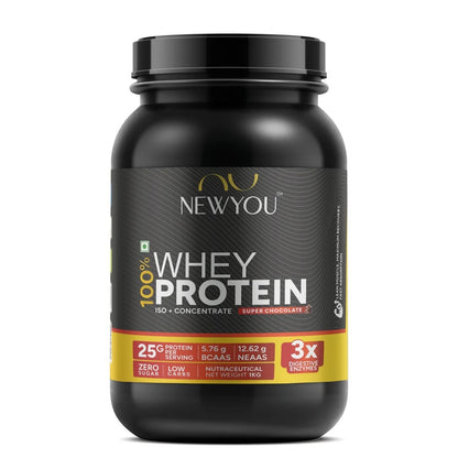 NewYou 100% Whey Protein (Isolate + Concentrate) - Super Chocolate | NewYou Collagen at Broadway