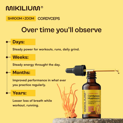 Shroom Zoom - Cordyceps Mushroom Liquid Dual Extract