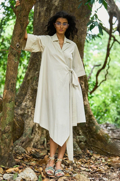 HIGH/LOW SHIRT DRESS | Dash and Dot at Broadway