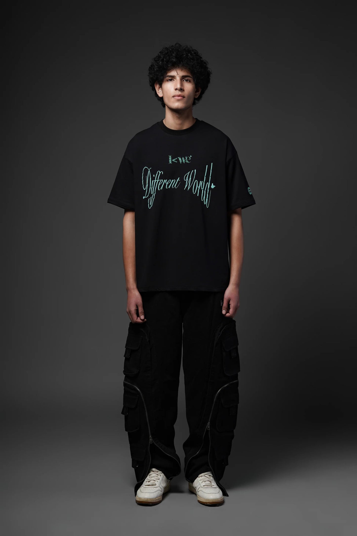Different World Tee Black