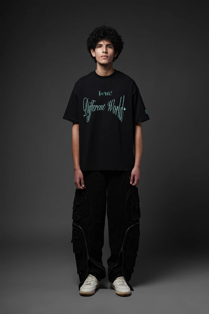 Different World Tee Black