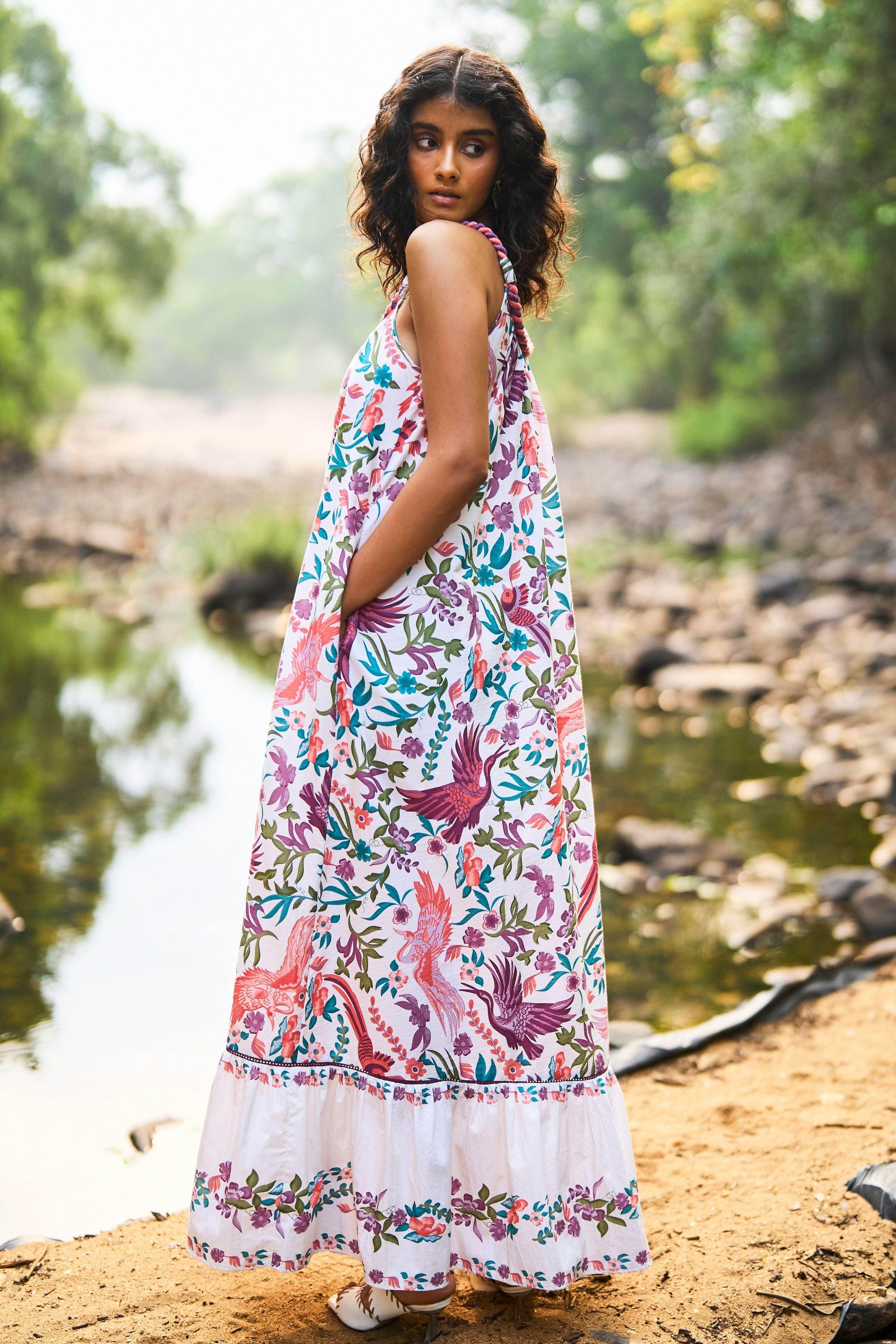 PRINTED PASTEL MAXI | Dash and Dot at Broadway