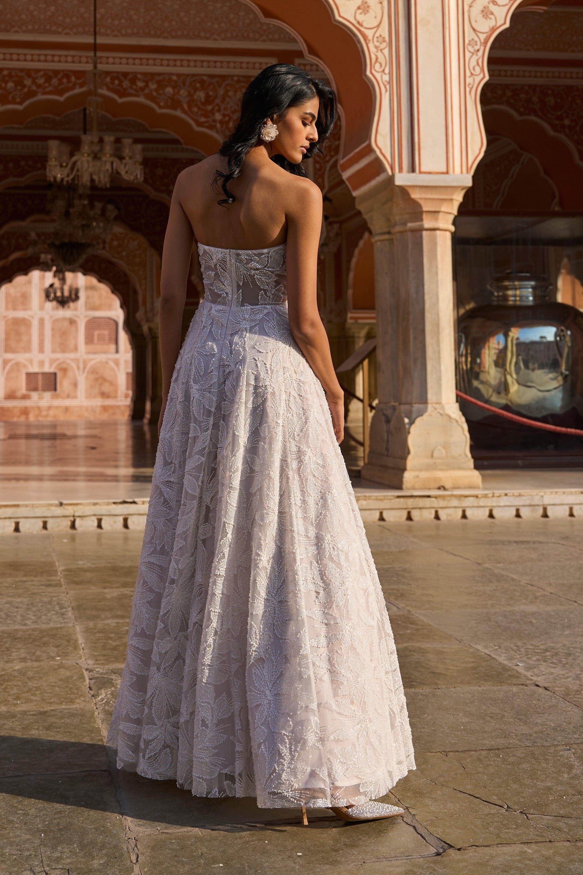 PEARL AND BEAD GOWN | Dash and Dot at Broadway