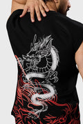 Dragon Capsleeves Tank Black | Fuaark at Broadway