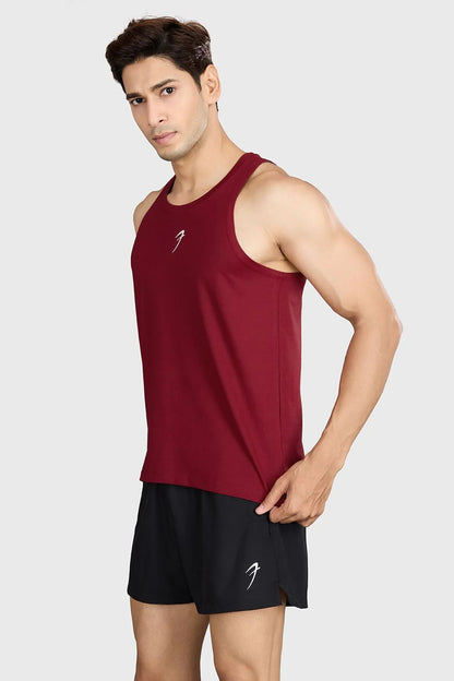 Pulse Running Tank Deep Red | Fuaark at Broadway