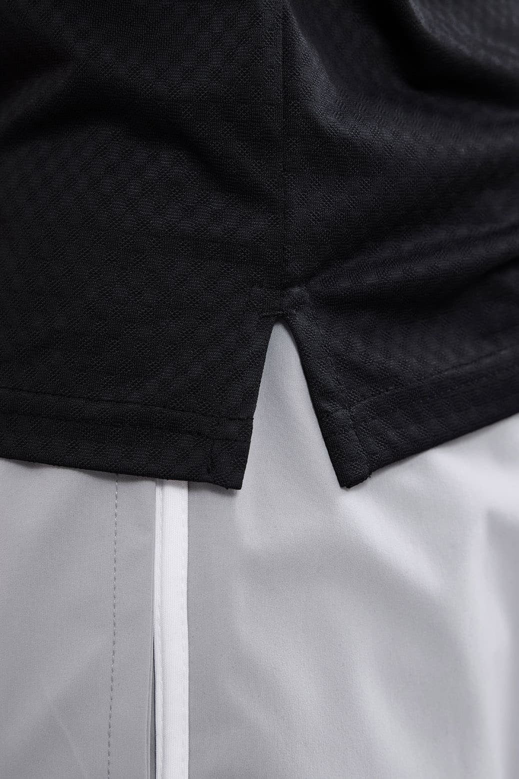 Wave Polo T-Shirt Black | Fuaark at Broadway