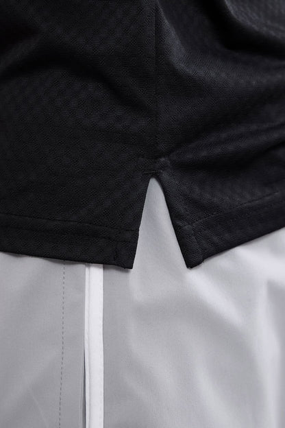 Wave Polo T-Shirt Black | Fuaark at Broadway