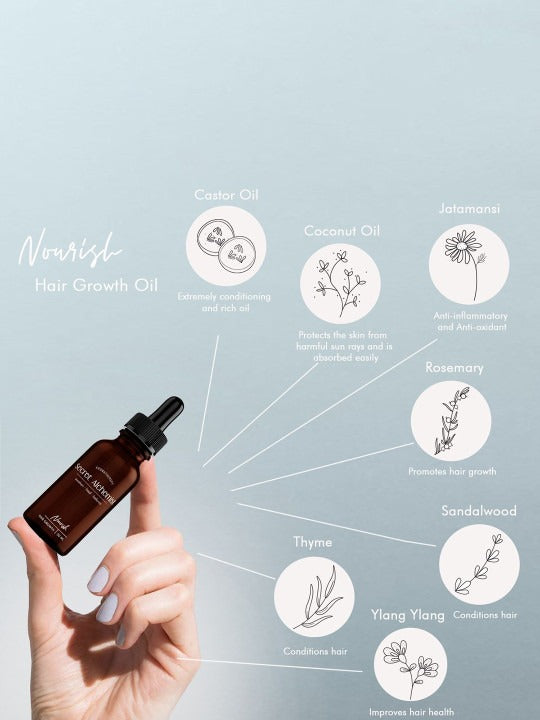 NOURISH - Hair Growth Oil | Secret Alchemist at Broadway