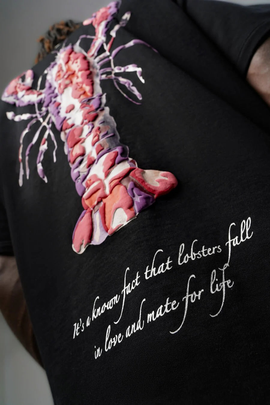 Lobster Tee Obsidian