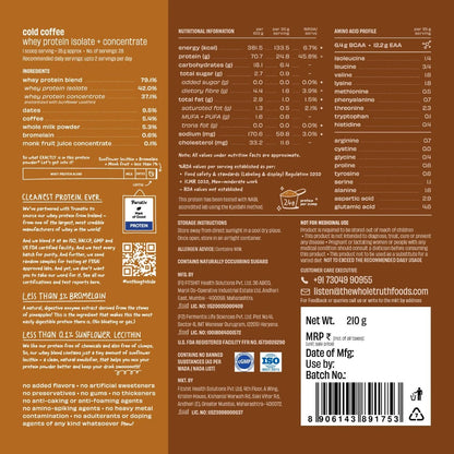 Travel Pack - Pro 24G - Cold Coffee (PCC210) | The Whole Truth Foods at Broadway