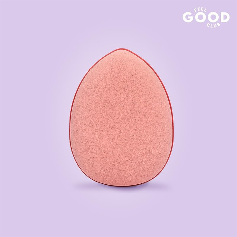 Feel Good Club Mini Makeup Puffs - Pack Of 2 Finger Sized Cushion Applicator Beauty Blender Sponges