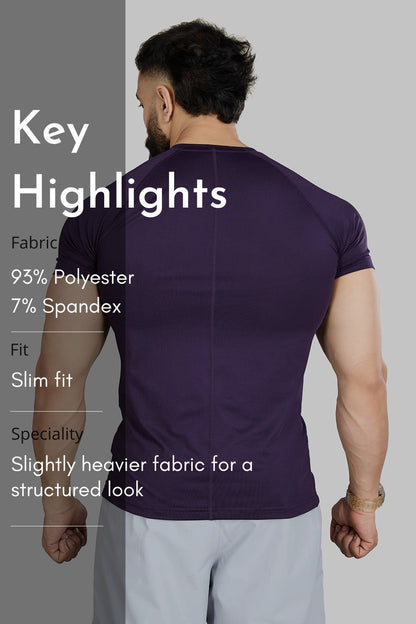 Dash T-Shirt Violet | Fuaark at Broadway