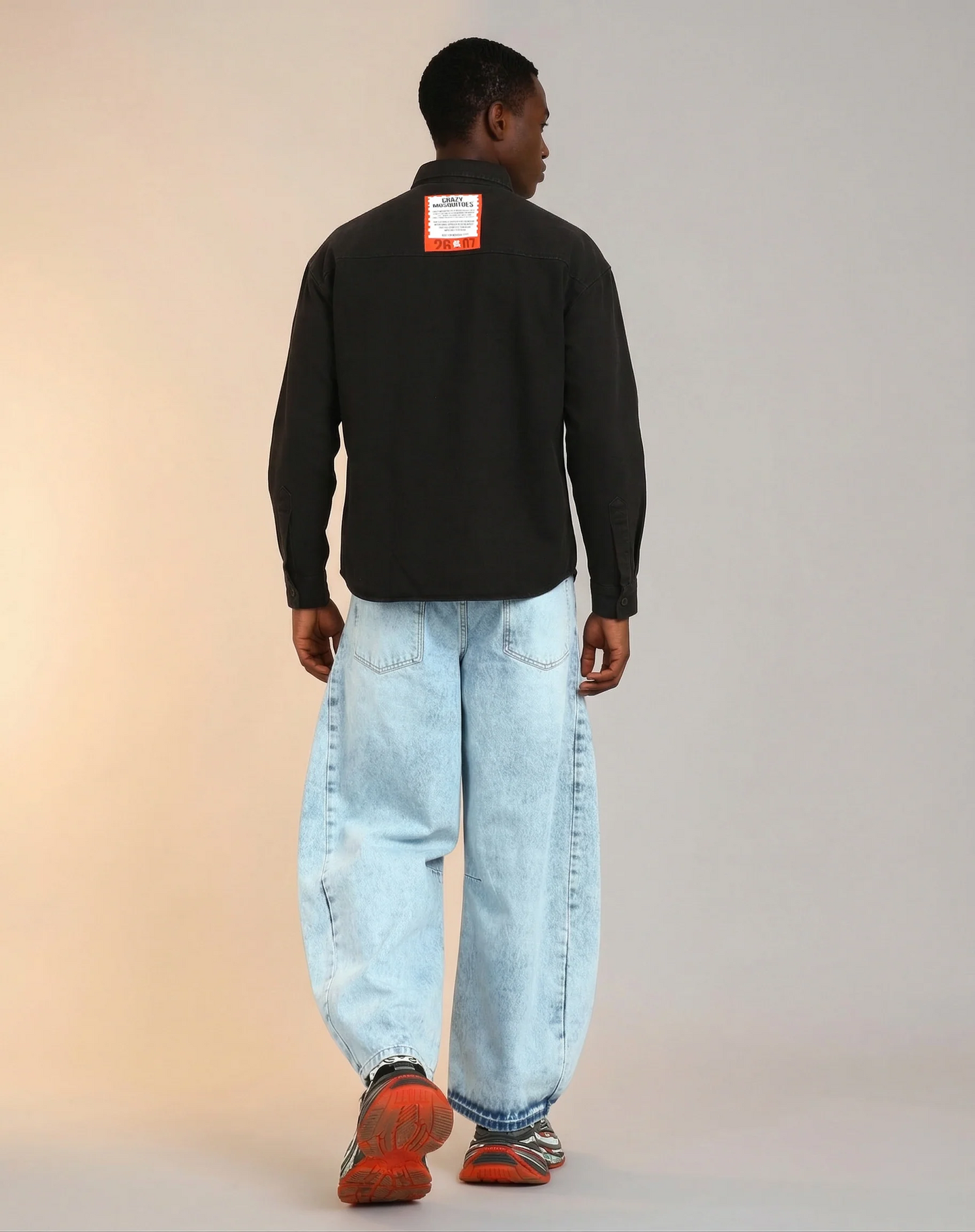 Grunge Denim Charcoal