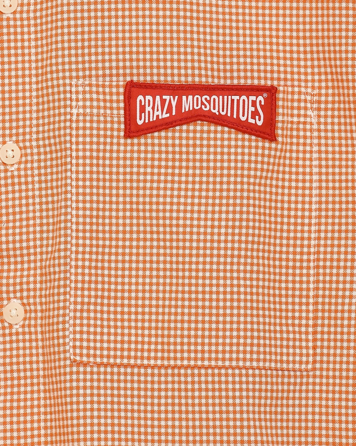 Orange Micro Check