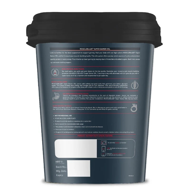 MuscleBlaze Super Gainer XXL | MuscleBlaze at Broadway