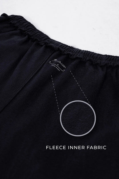 Laidback Relaxed Pants Black | Fuaark at Broadway