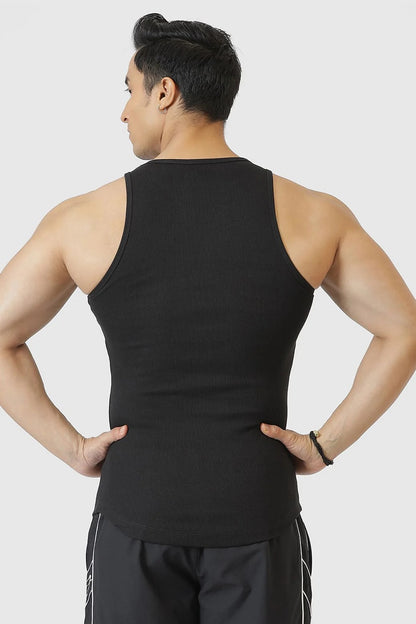 Ribbed Tank Black | Fuaark at Broadway