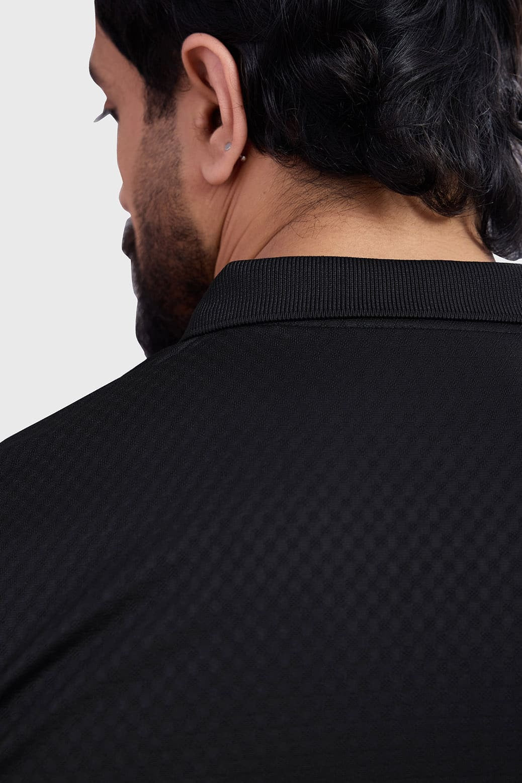 Wave Polo T-Shirt Black | Fuaark at Broadway