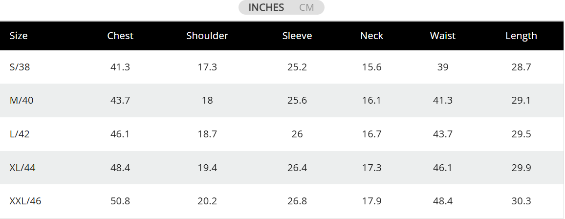 Size Guide