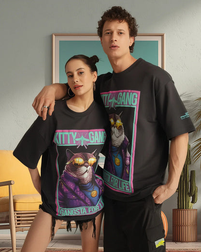 Kitty Gang Oversized T shirt