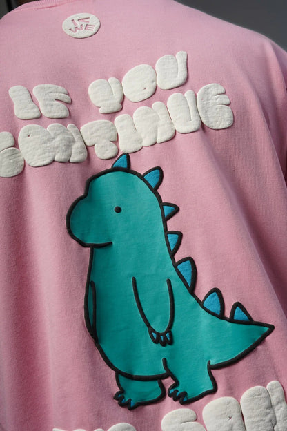 Extinct Tee in Pink