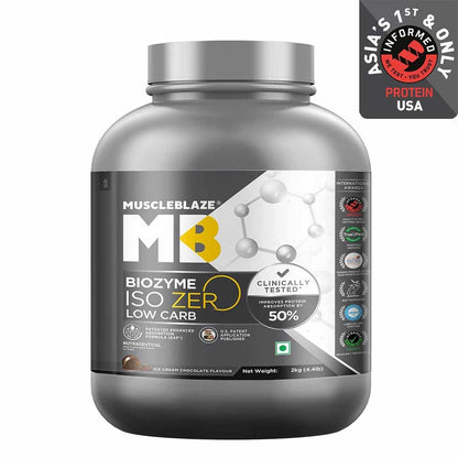 Biozyme Iso-Zero | Ice Cream Chocolate |2kg