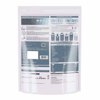 MuscleBlaze 100% Clean Raw Whey Protein Concentrate | MuscleBlaze at Broadway