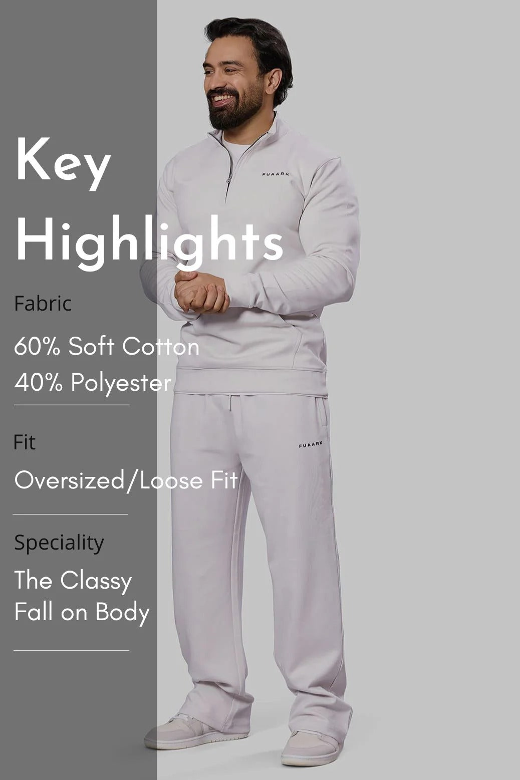 Eclipse Pullover Ash | Fuaark at Broadway