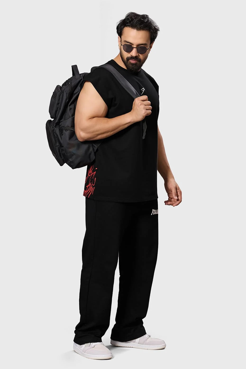 Dragon Capsleeves Tank Black | Fuaark at Broadway