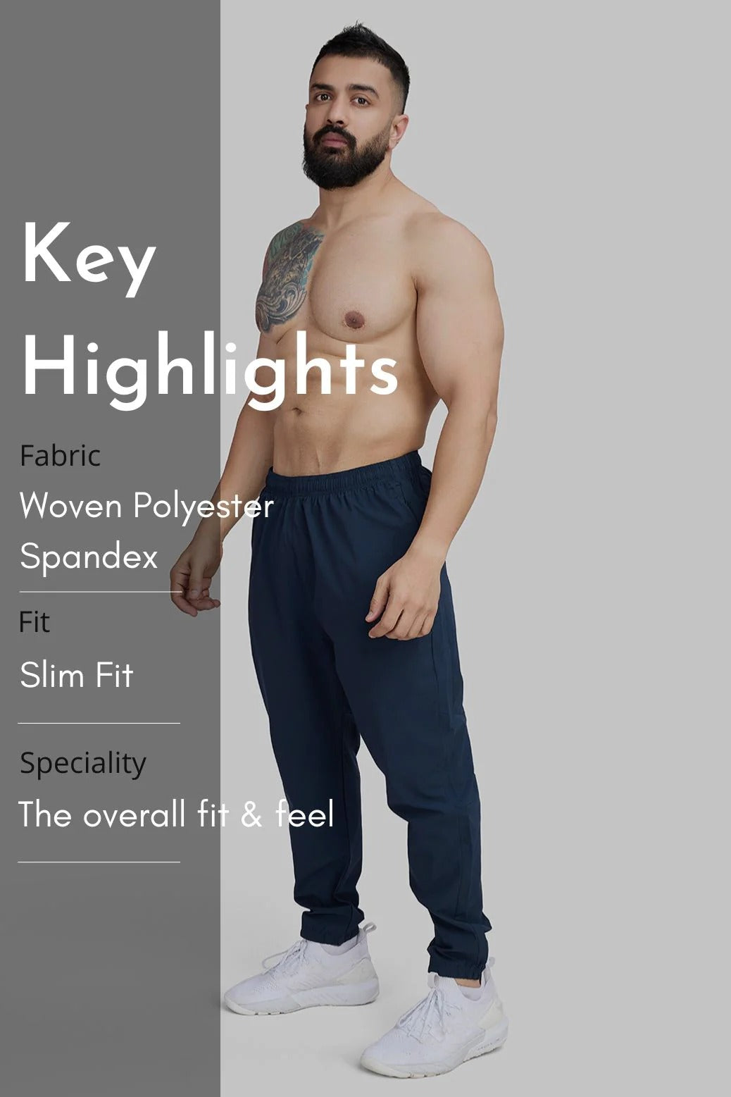 Essential Joggers Navy | Fuaark at Broadway