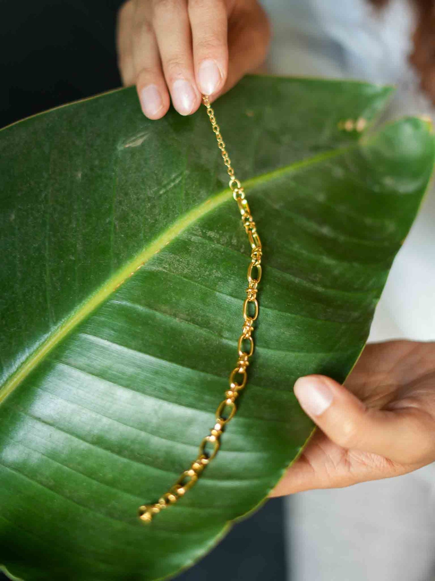 Inez Cabel Link Bracelet 18K Gold Plated | Nish Hair X Evil Eye Jewel
