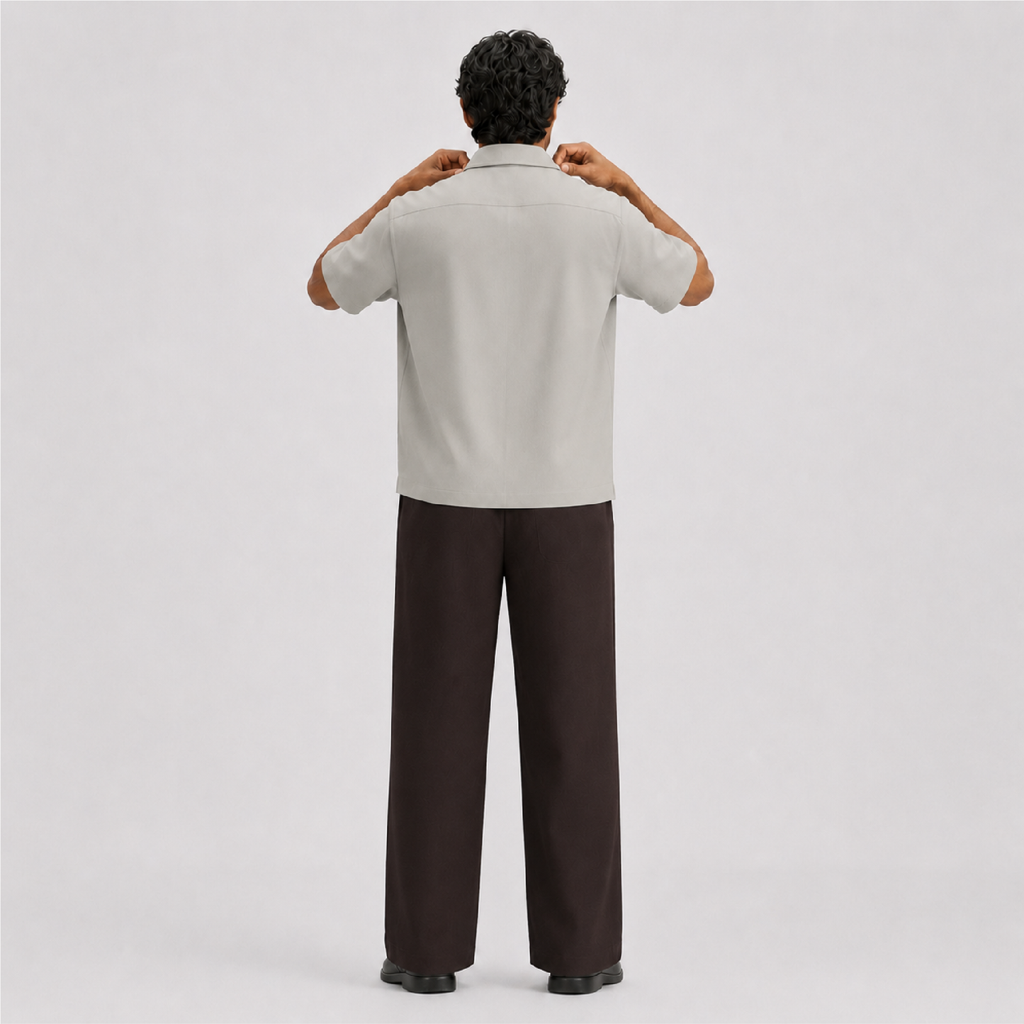 Ivory Petal Bowling Shirt