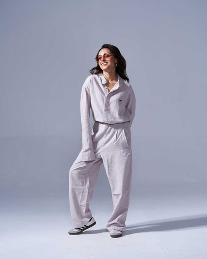 RWDY MONO FLOW SHIRT | PEARL | RWDY at Broadway