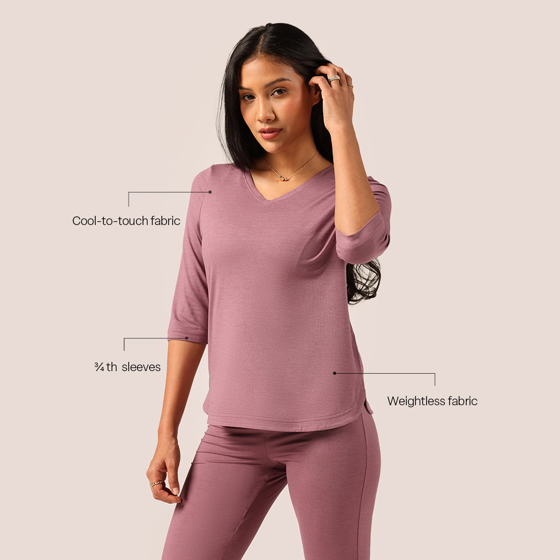 AirMelt ™ Apple Hem Tee | BlissClub at Broadway