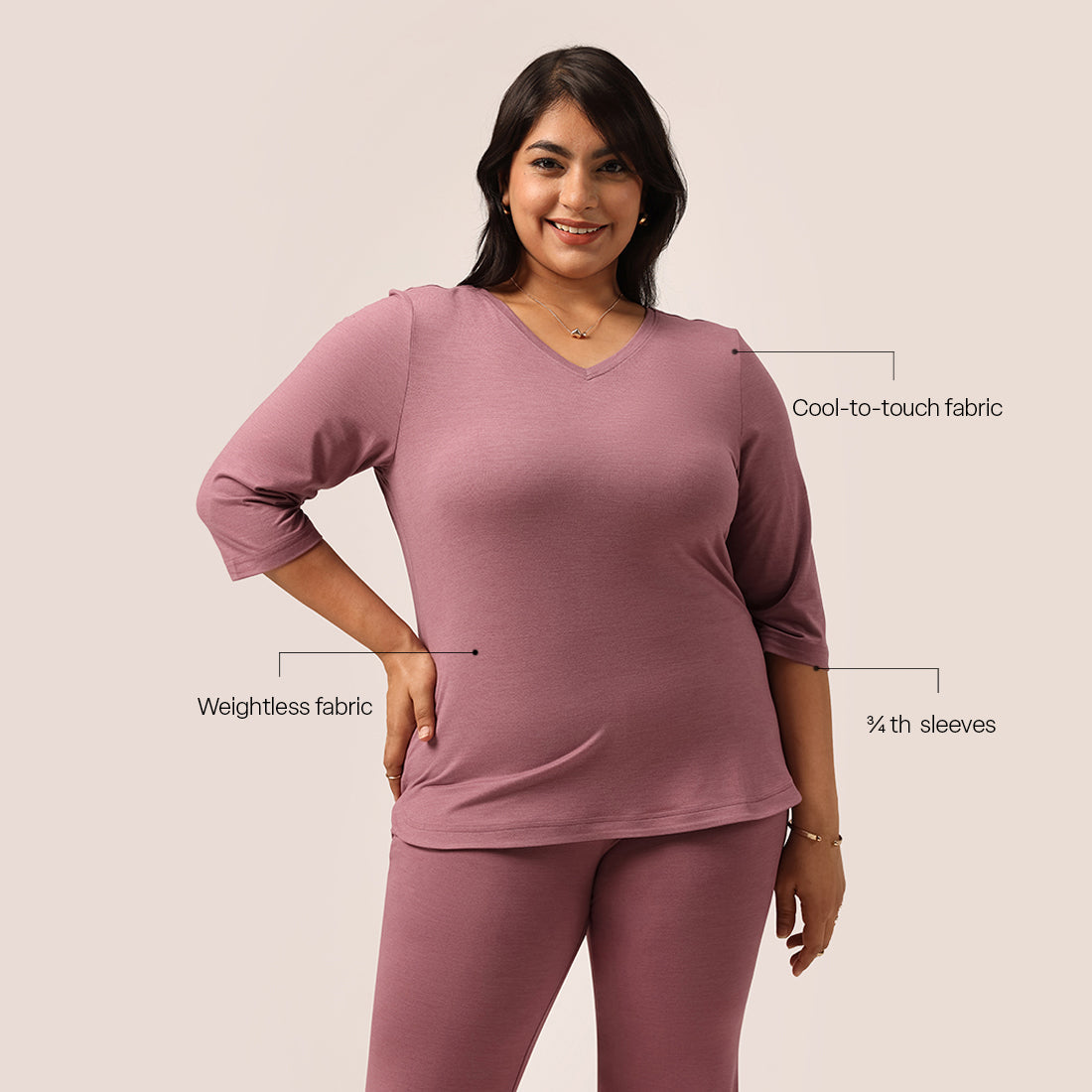 AirMelt ™ Apple Hem Tee | BlissClub at Broadway
