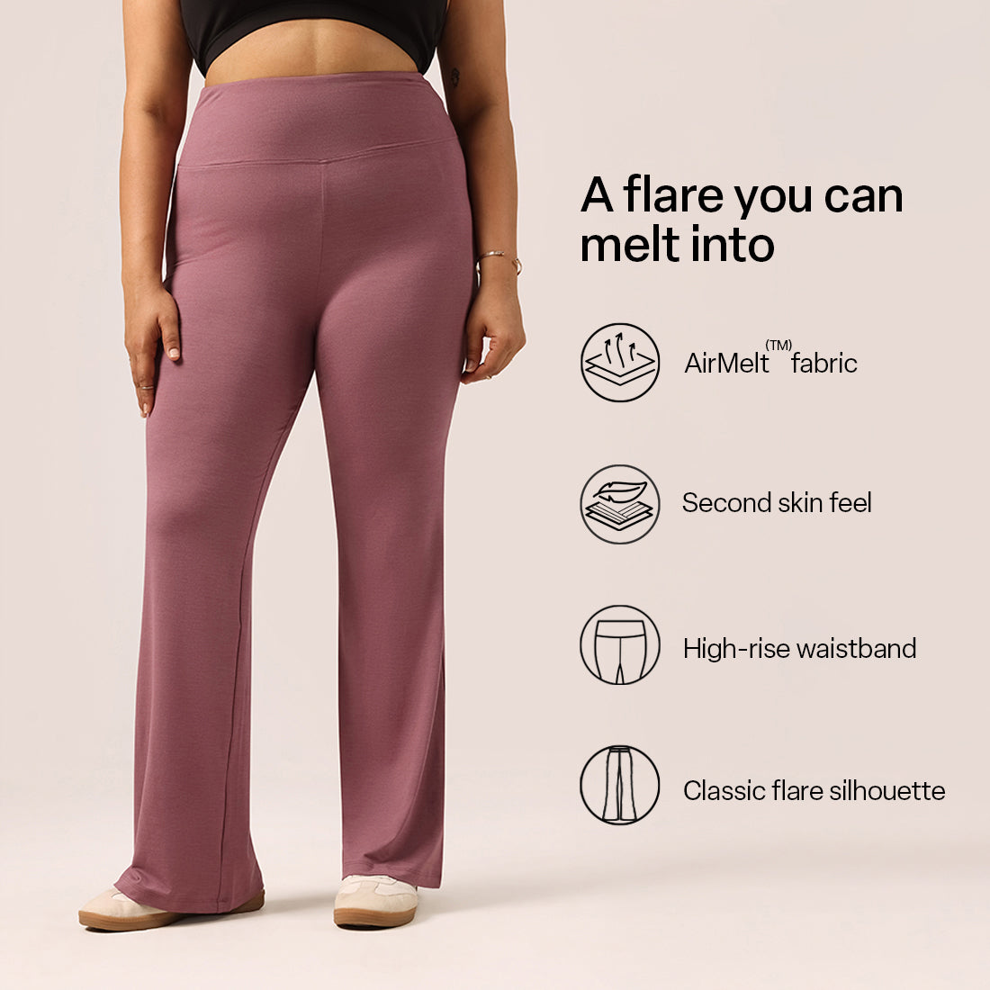 AirMelt Flare Pants - Lite | BlissClub at Broadway