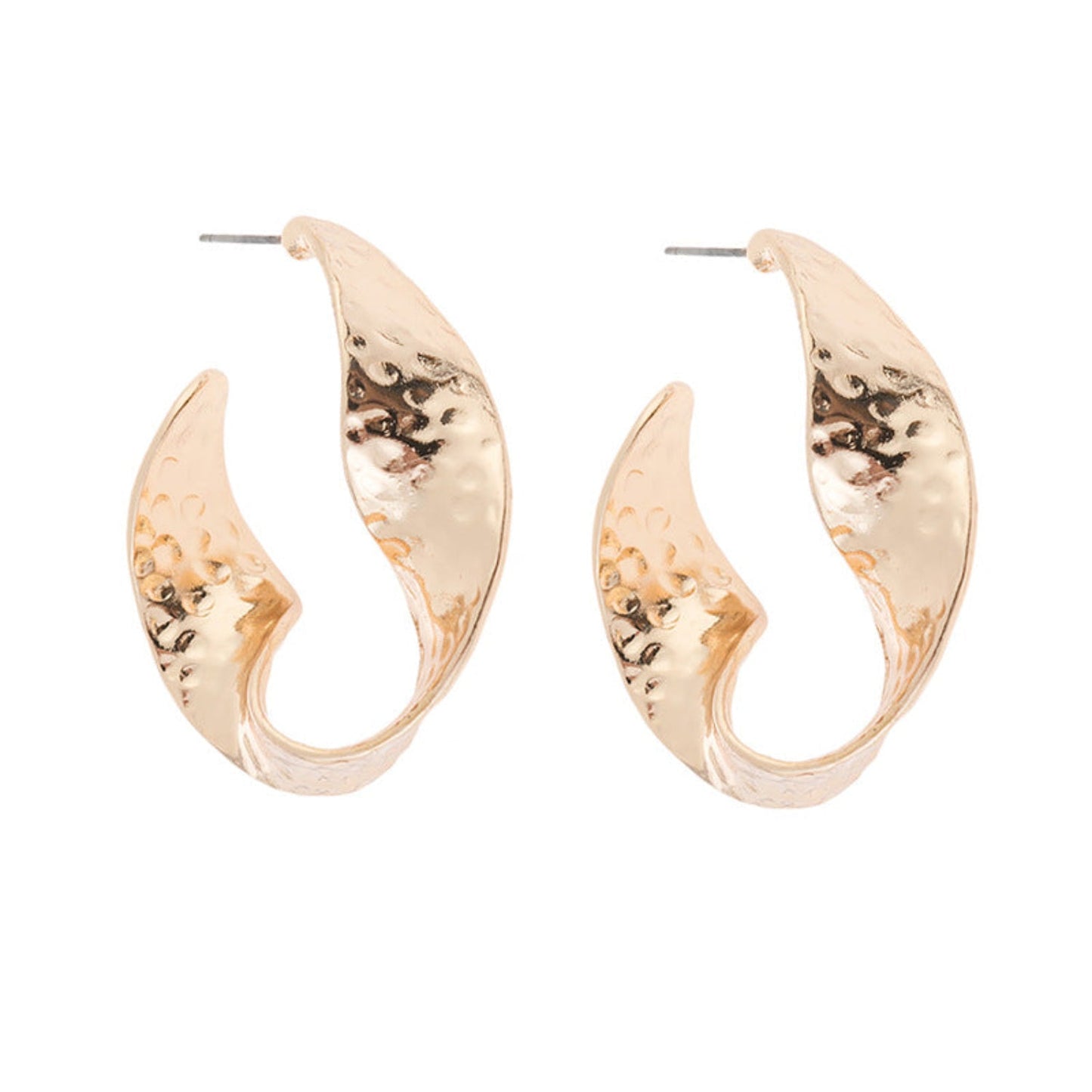 Tendril Gold Pin Earrings JLT10018