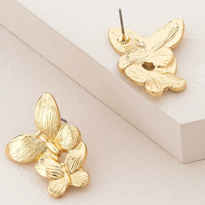 Blooming Blutterfly Pin Earrings JLT11312