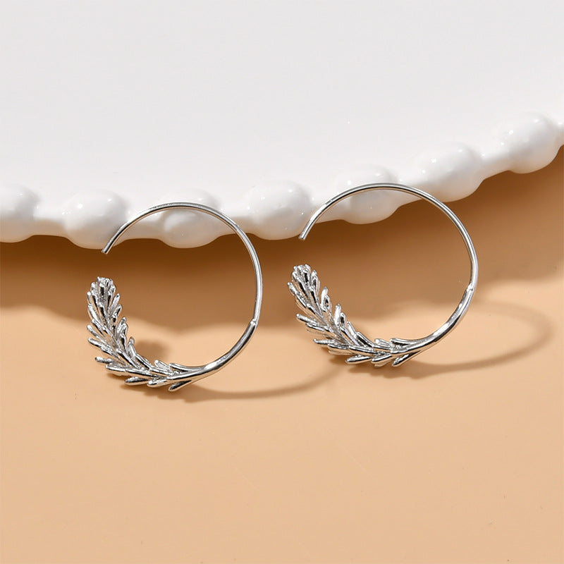 just-lil-things-silver-hoop-earrings-jlt11493 | Just Lil Things at Broadway