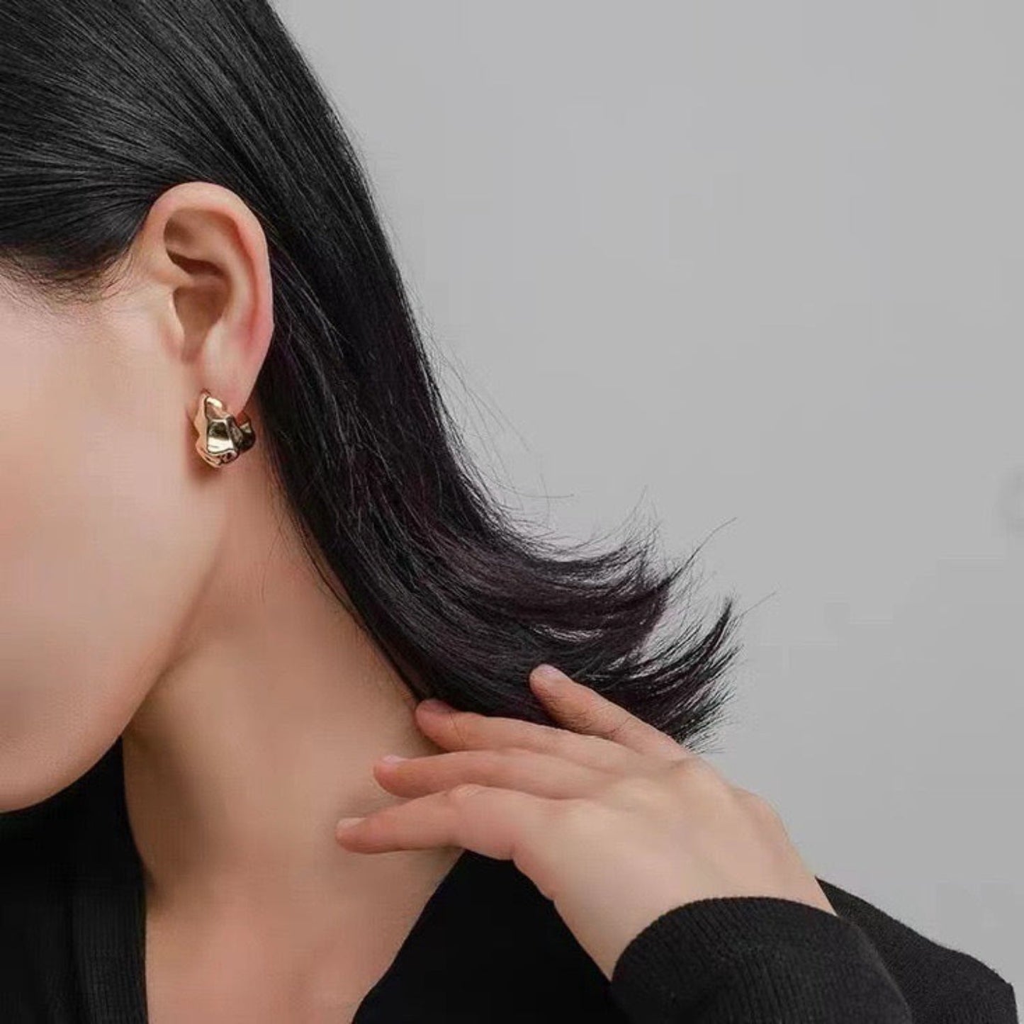 Just Lil Things Gold Pin Earrings jlt12094
