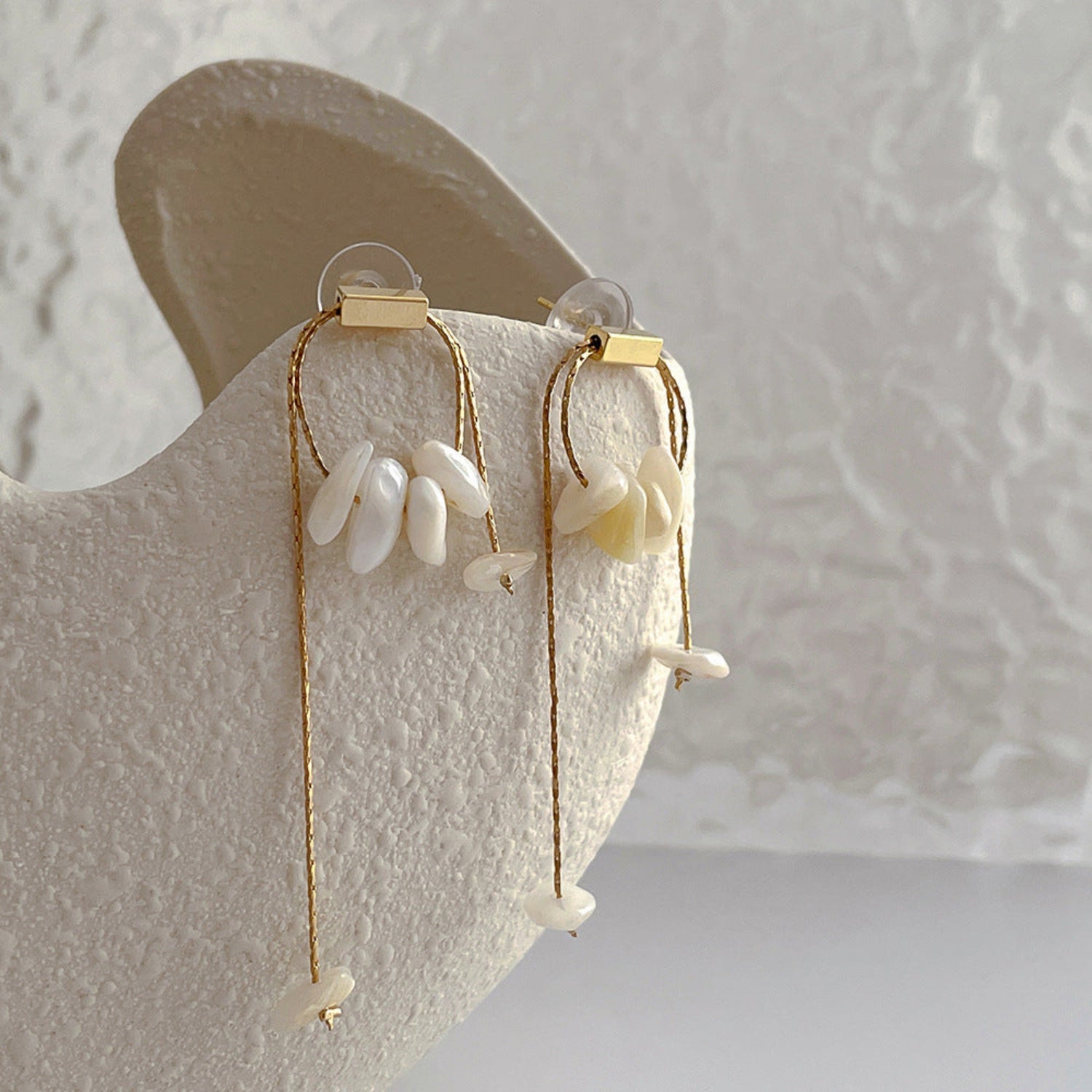 Ice Quartz Pin Earrings JLT12227 | Just Lil Things at Broadway