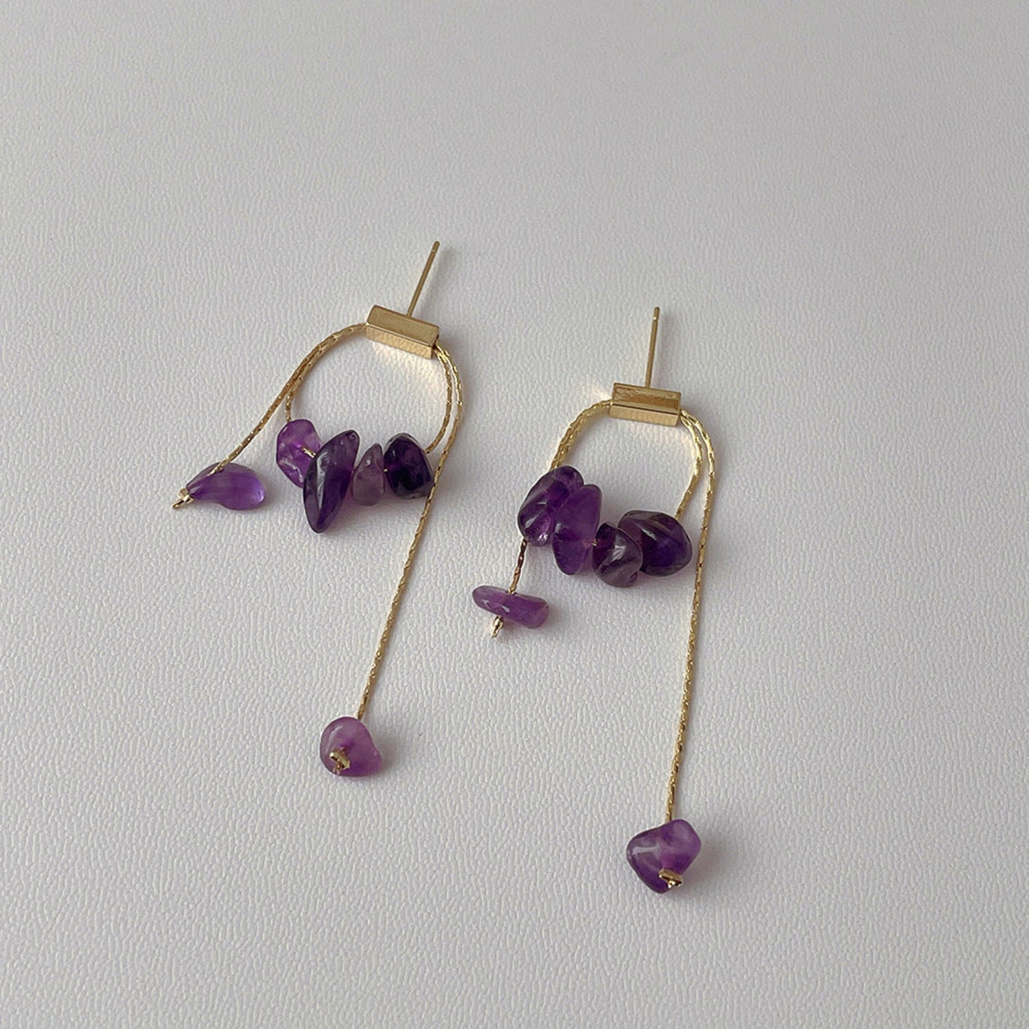 Ice Quartz Pin Earrings JLT12227 | Just Lil Things at Broadway