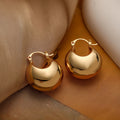 SunGold Hoop Earrings JLT12267 | Just Lil Things at Broadway