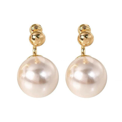 needle design French pearl earrings jlt13119