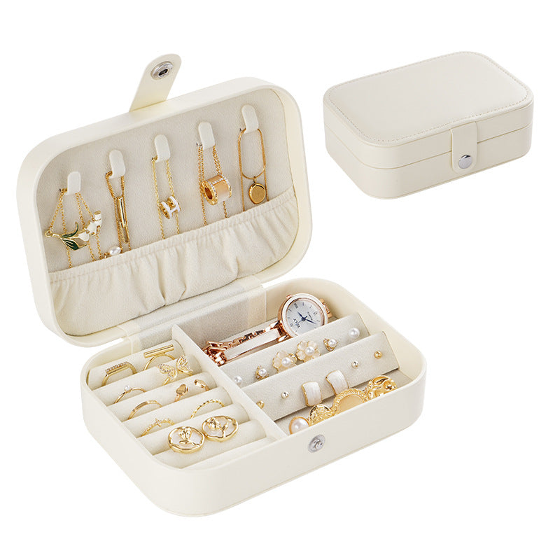 Travel Jewellery Organizer Box - Compact and Elegant Storage Case for Accessories | Just Lil Things at Broadway