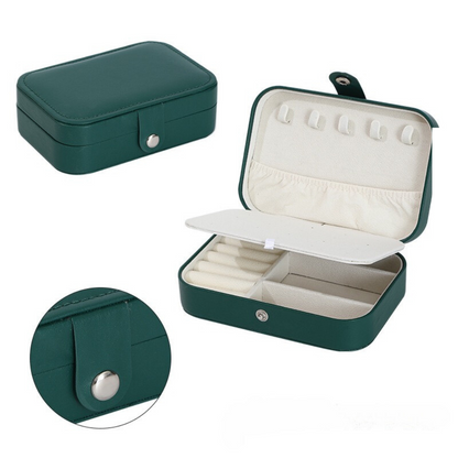 Travel Jewellery Organizer Box - Compact and Elegant Storage Case for Accessories | Just Lil Things at Broadway