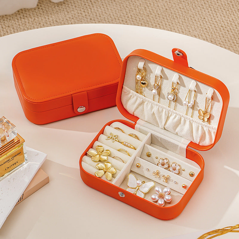 Travel Jewellery Organizer Box - Compact and Elegant Storage Case for Accessories | Just Lil Things at Broadway