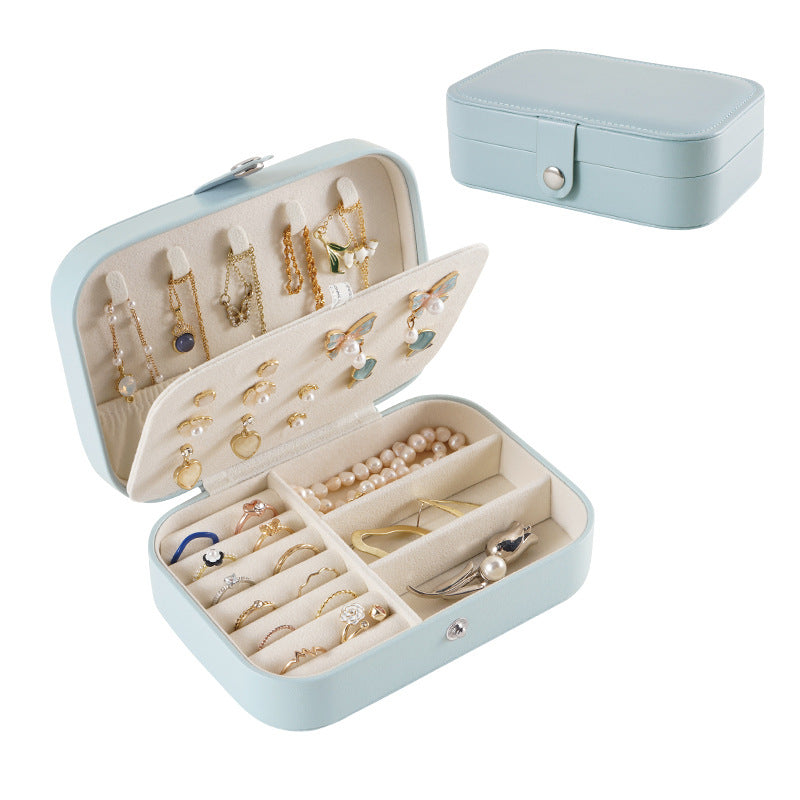 Travel Jewellery Organizer Box - Compact and Elegant Storage Case for Accessories | Just Lil Things at Broadway