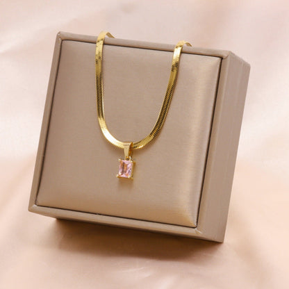 Roseate Pendant Necklace JLTN0613 | Just Lil Things at Broadway